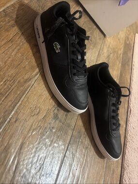 Lacoste Black Low-Top Sneakers